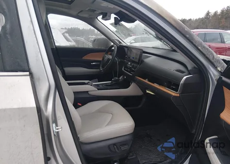 2024 Toyota Grand Highlander Platinum z USA, uszkodzony, nr VIN 5TDAAAB53RS057934